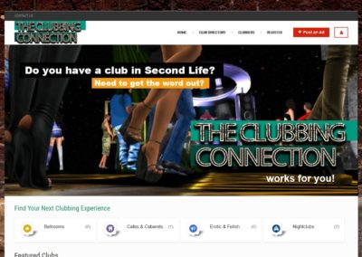 The Clubbing Connection Website