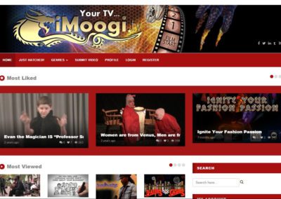 iMoogi TV Website