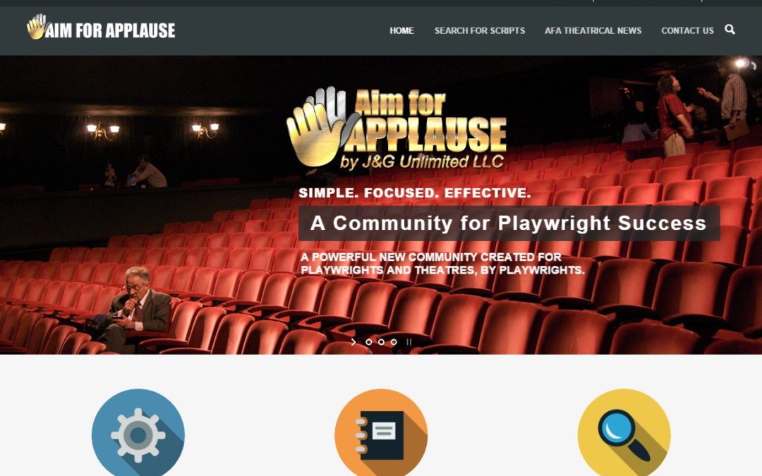Aim for Applause Website