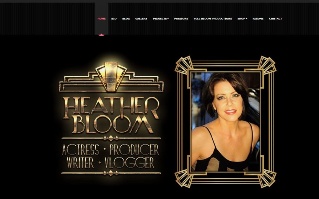 Actress Heather Bloom Website